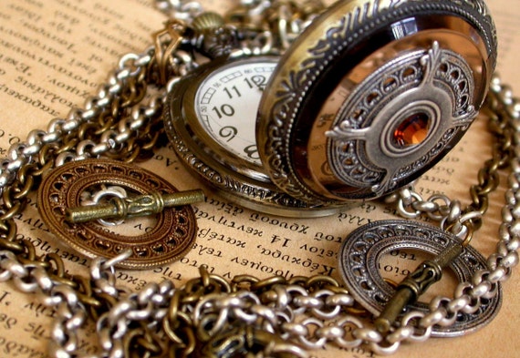 vintage style pocket watch