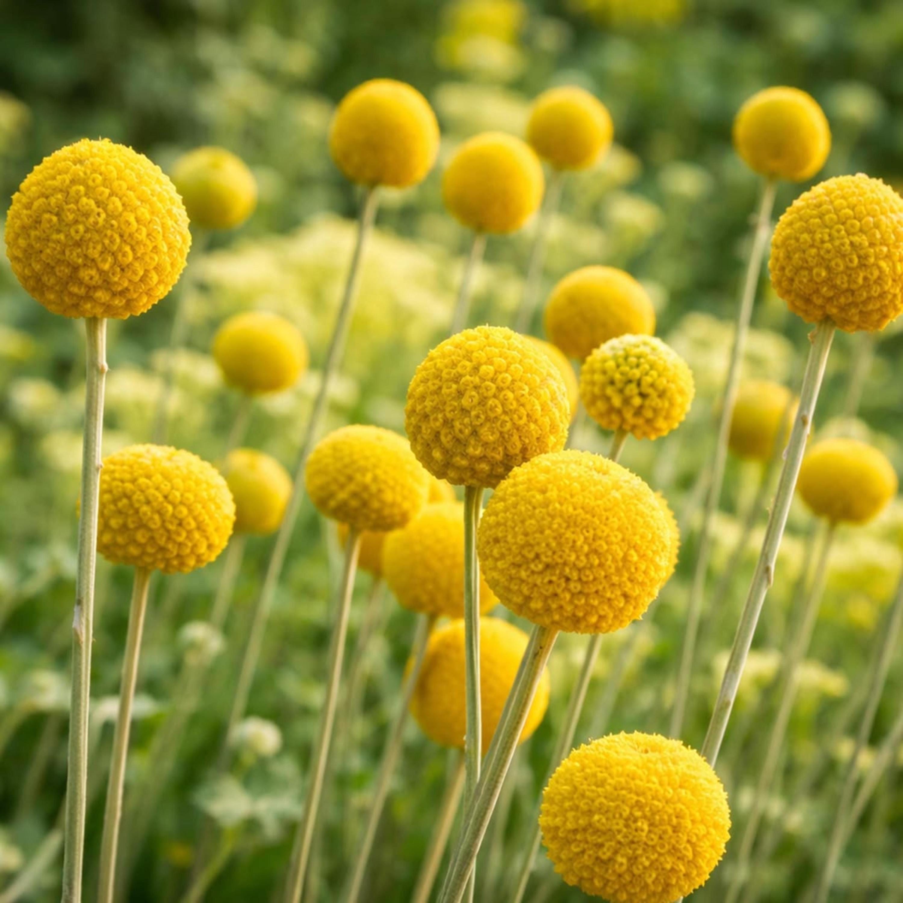 Craspedia plant - Etsy 日本