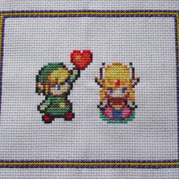 Link and Zelda (PDF Pattern)