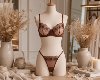 Floral Embroidery Lingerie Set That Feels as Gorgeous as It Looks