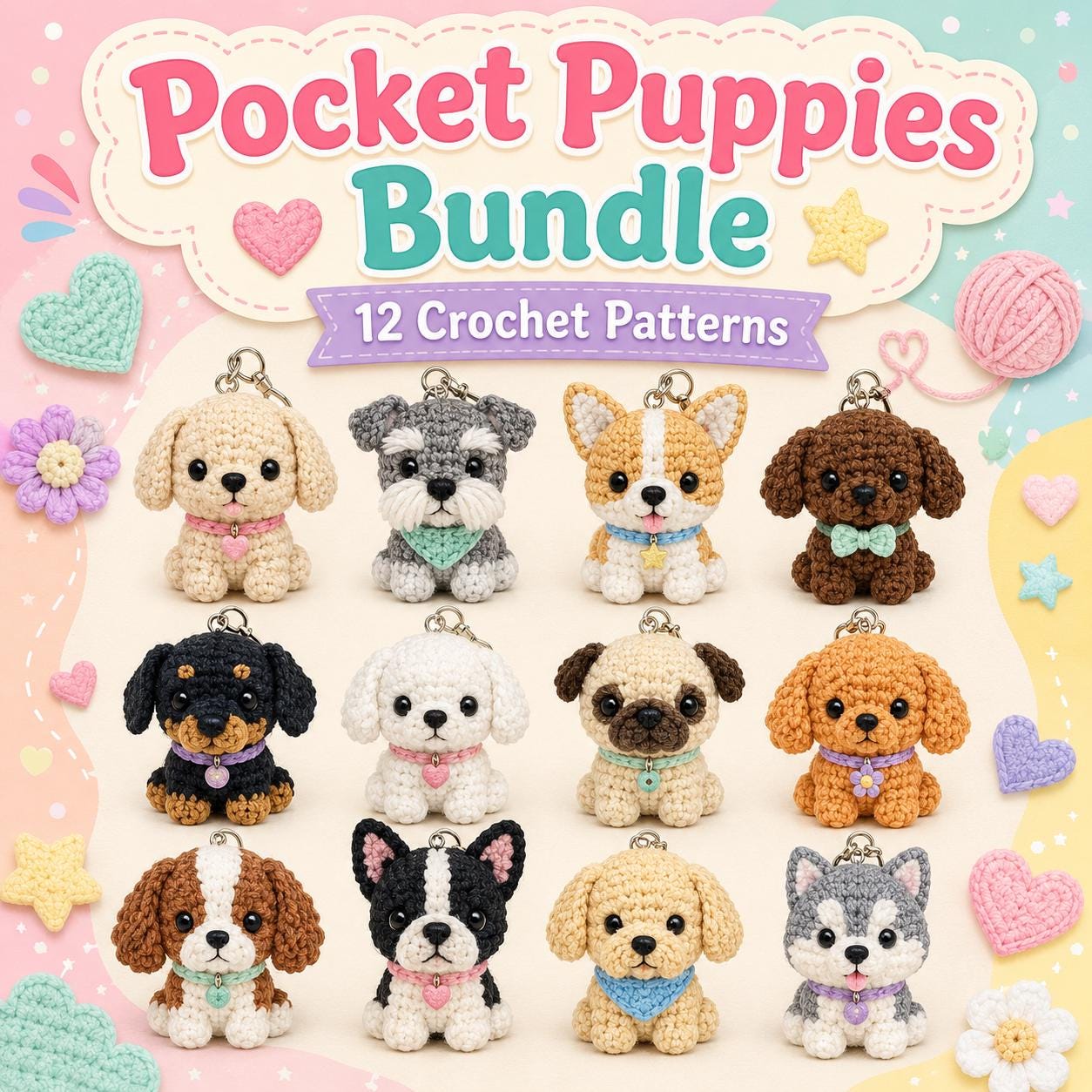 パグのキーホルダー - Etsy 日本