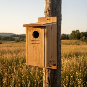Barn Owl Nesting Box Plans | DIY Woodworking Blueprint PDF | Large Raptor Box Build | Digital Download