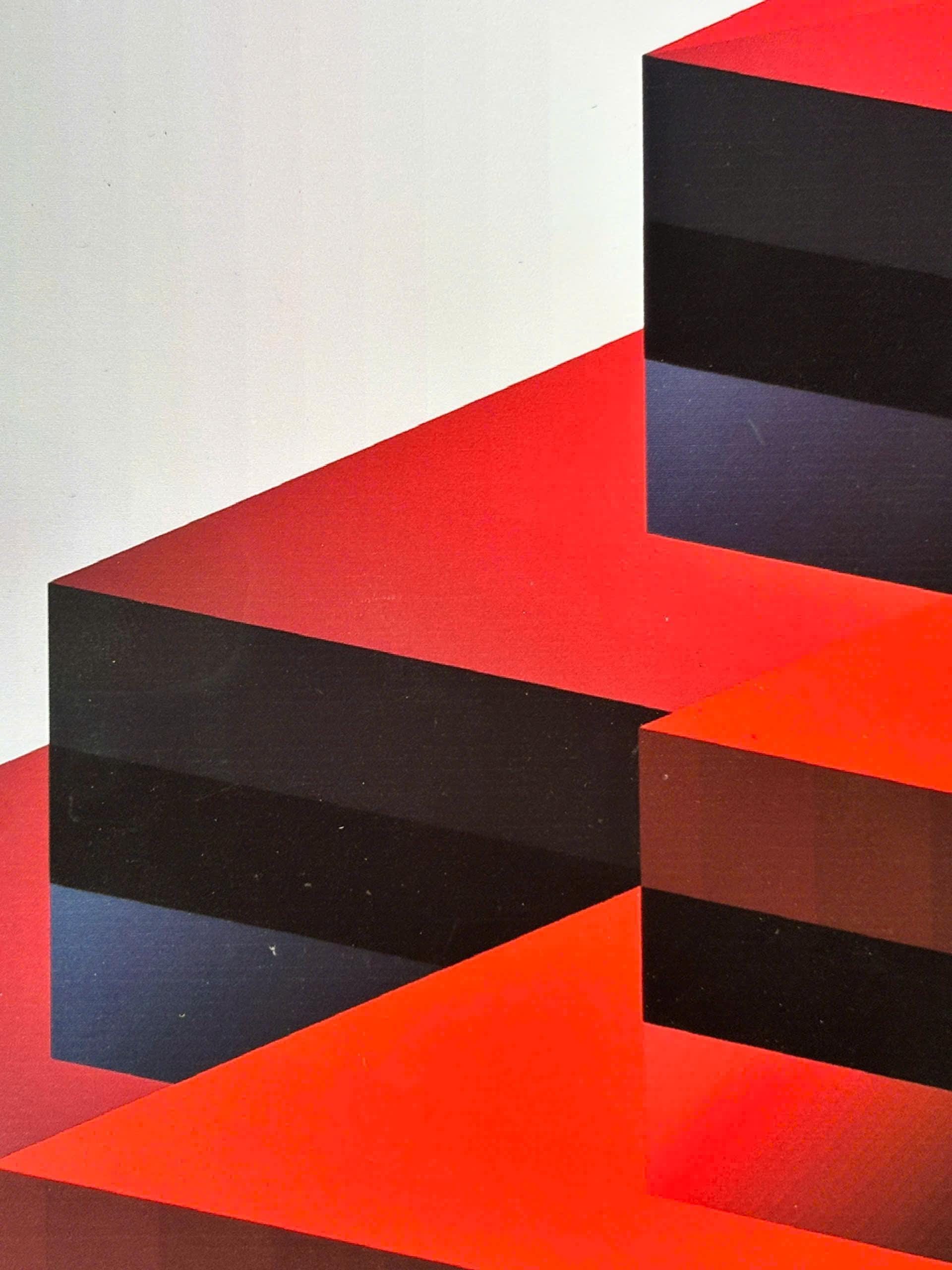 Building Block Abstract Art Print, Hand-signed Limited Edition, Modern ...