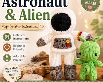 Breipatroon astronaut en alien (pdf)