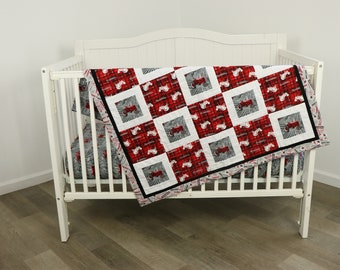 tractor cot bedding