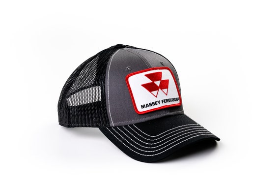 Massey Ferguson Tractor Logo Hat Gray 