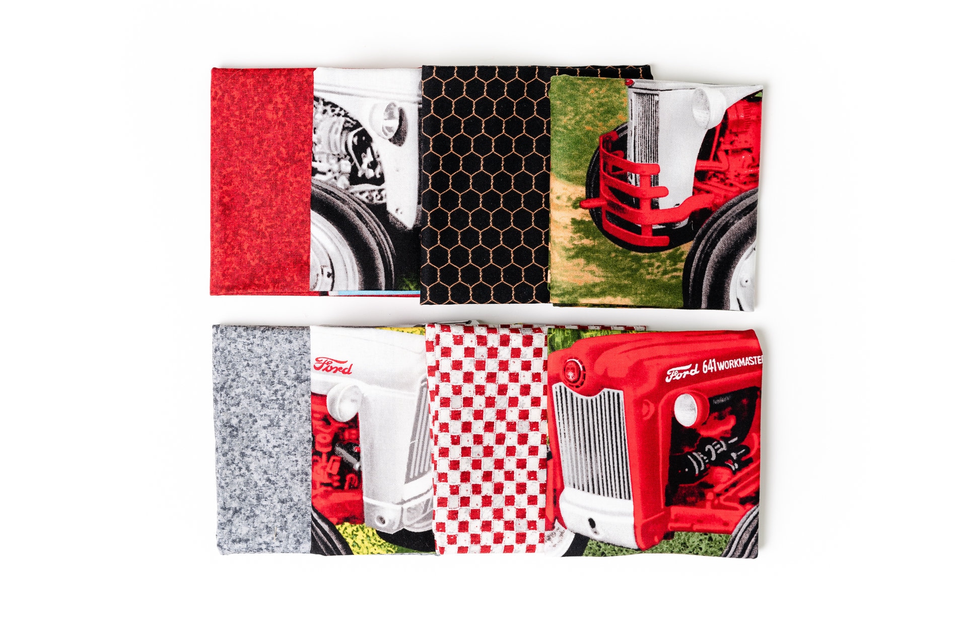 Ford Tractor Fabric Fat Quarter and Panel Bundle Etsy