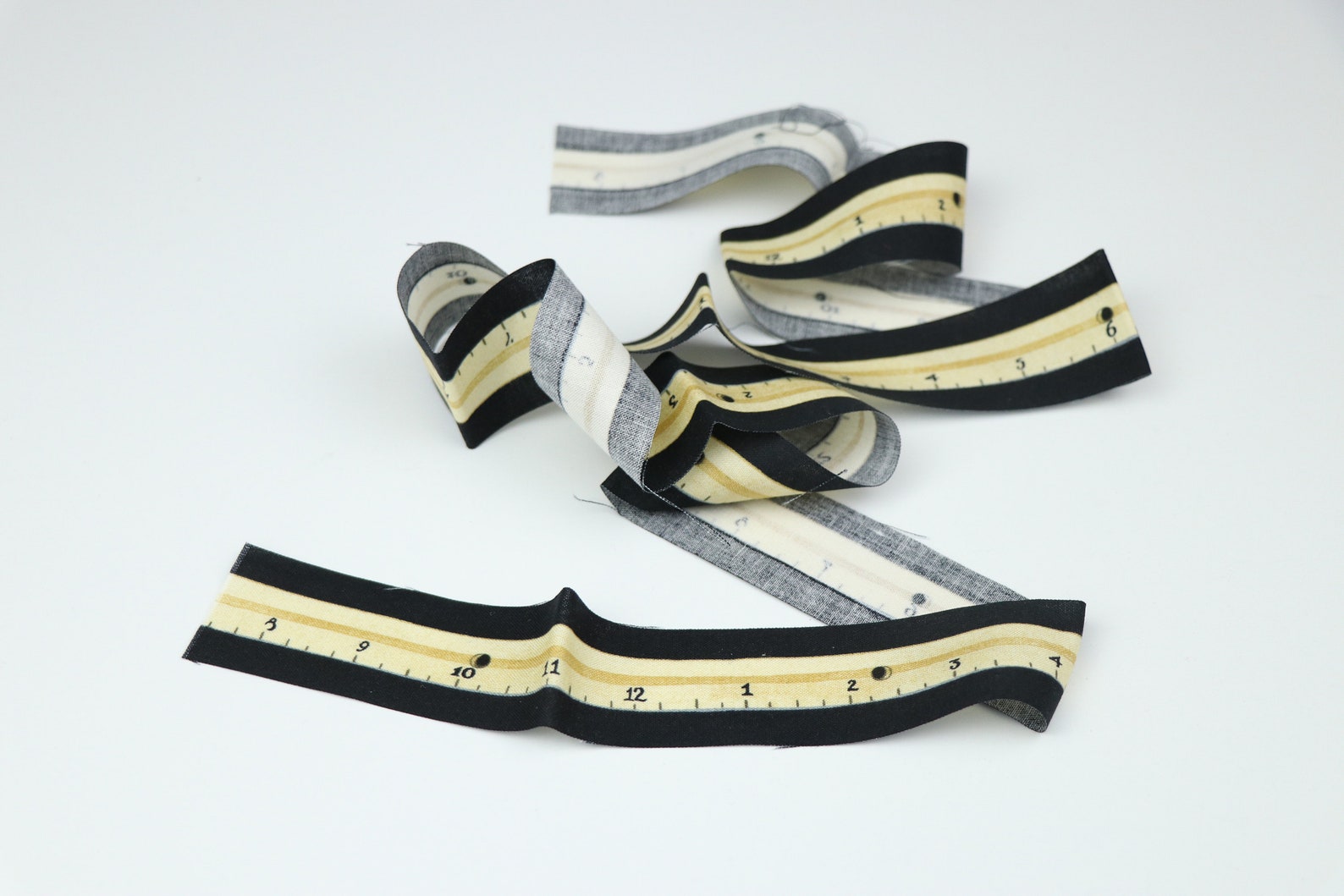 Yardstick Fabric Ruler Fabric Measuring Tape Fabric Etsy