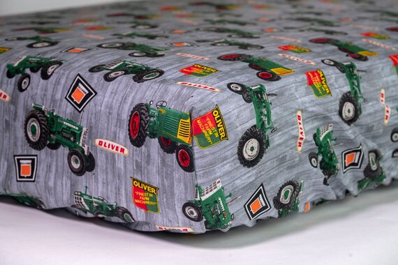 tractor crib sheets