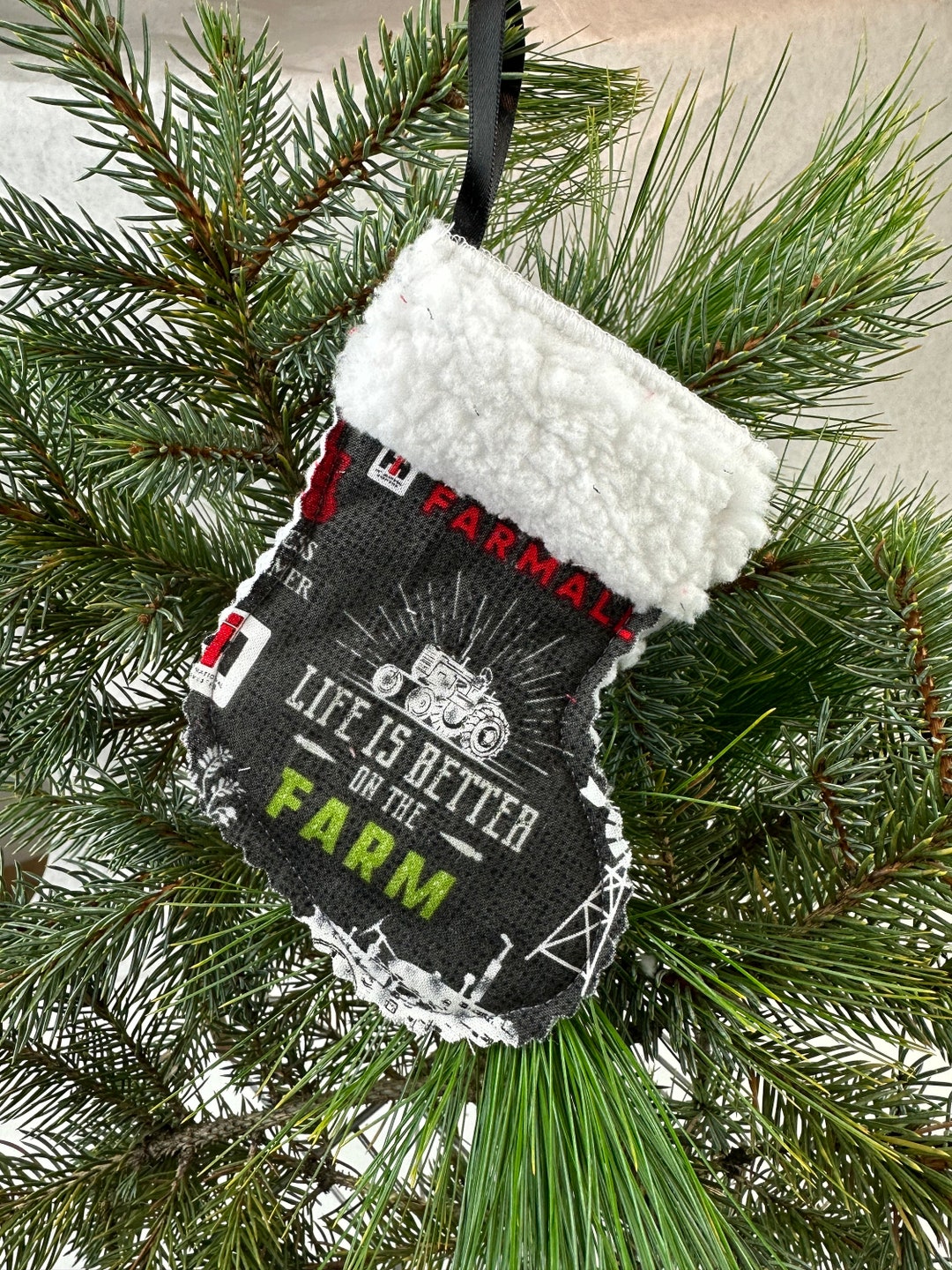 IH Farmall H Tractor Christmas Ornament/gift Card Holder Etsy