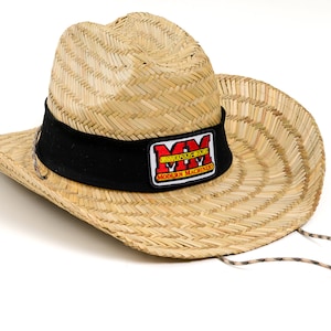 Minneapolis Moline Logo Hut, Cowboy Hut aus Stroh