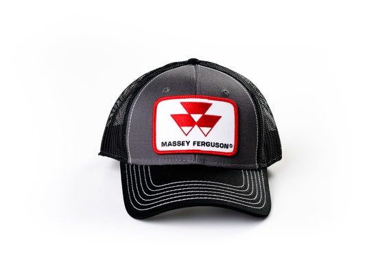 Massey Ferguson Tractor Logo Hat Gray 