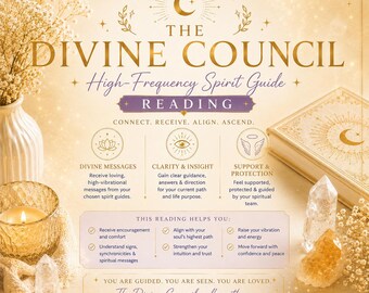 The Divine Council: High-Frequency Spirit Guide Reading