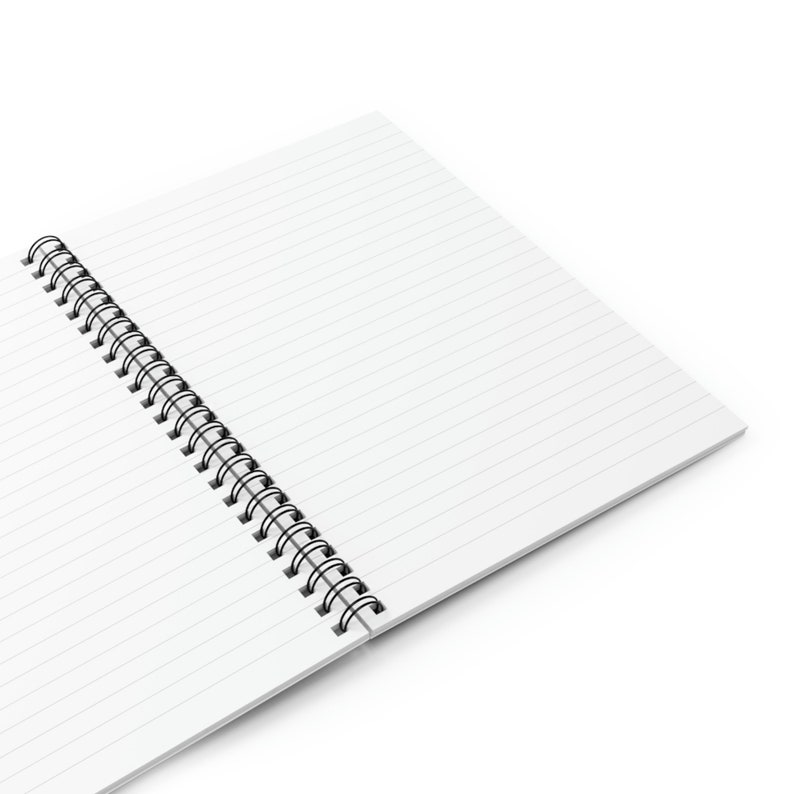 Recipe Notebook, Spiral Notebook Ruled Line image 5