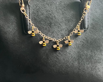 Purse Charm With Bees