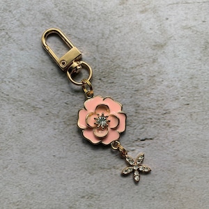 Purse charm flower gift