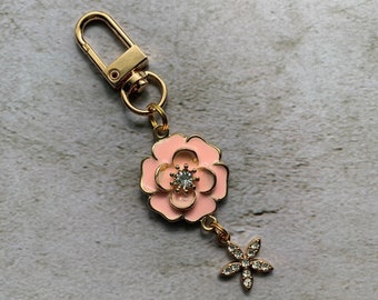 Purse charm flower gift