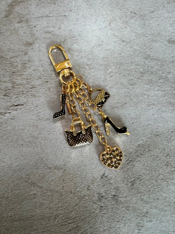 louis vuitton purse charm