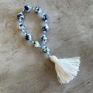 Beaded tassel home decor