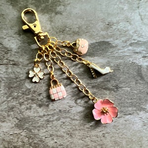 Handmade Purse Charm,  Handbag Charm