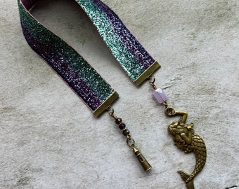 Mermaid bookmark gift for reader