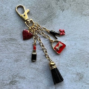 Purse charm handbag accessory gift for her