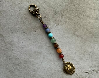 Charm monedero piedras chakras