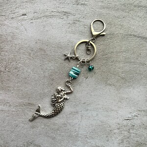 Mermaid gift her, mermaid keychain