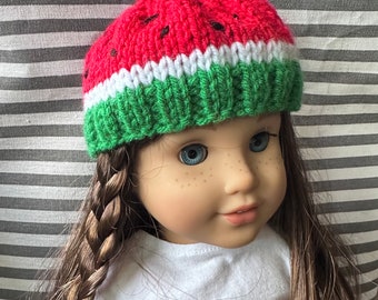 AG doll watermelon hats