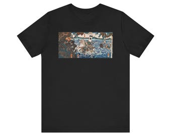 T-shirt grafica giapponese / Utagawa Kuniyoshi (1847) / Stampa xilografica giapponese (09866)