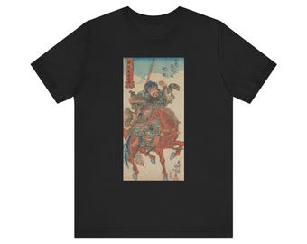 Japanese Graphic Tee | Utagawa Kunisada (1800) | Japanese Woodblock print (09111)