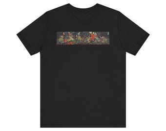 T-shirt grafica giapponese / Utagawa Kuniyoshi (1857) / Stampa xilografica giapponese (09447)