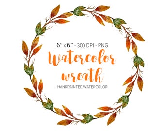 watercolor wreath clipart poinsettia wreath christmas etsy
