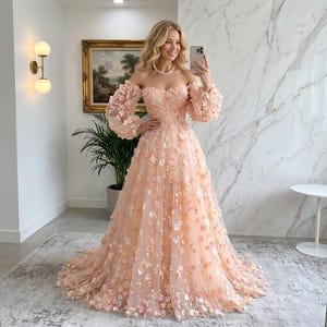 Enchanted Garden Prom Dress - Etsy Enchanted Garden Prom Dress - Etsy