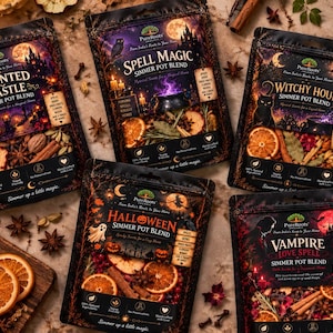 Simmer Pot Kits | Spiritual Fall Simmering Pot Gifts | Natural Home Fragrance | Stovetop Potpourri | Aroma