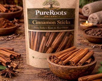 Organic Ceylon Cinnamon Quills | Cinnamon Sticks | Non-GMO