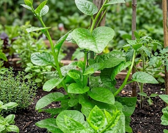 Malabar Spinach Green 15 Seeds