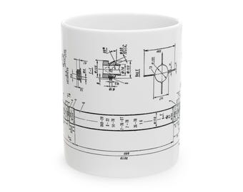 Taza de cerámica (11 oz, 15 oz)