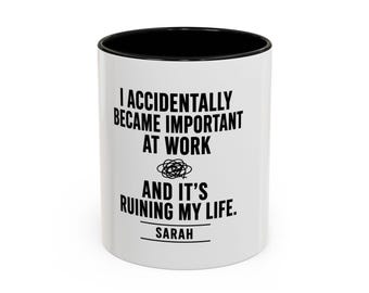 Taza de café con acento (11, 15 oz)