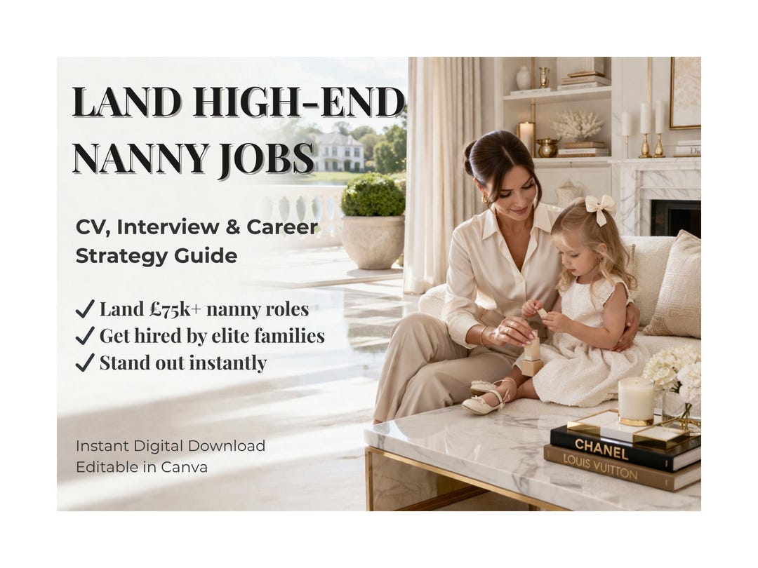 Daily Routine For Nanny High-end Nanny Toolkit | CV Template, Interview Scripts, Daily Routine ...