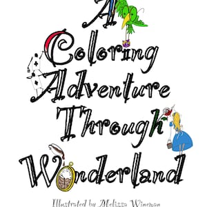 A Coloring Adventure Through Wonderland