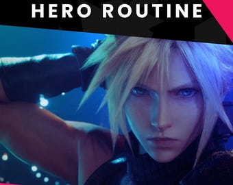 Programa de entrenamiento de Cloud Strife en PDF (NO OFICIAL) — Fitness inspirado en Final Fantasy VII