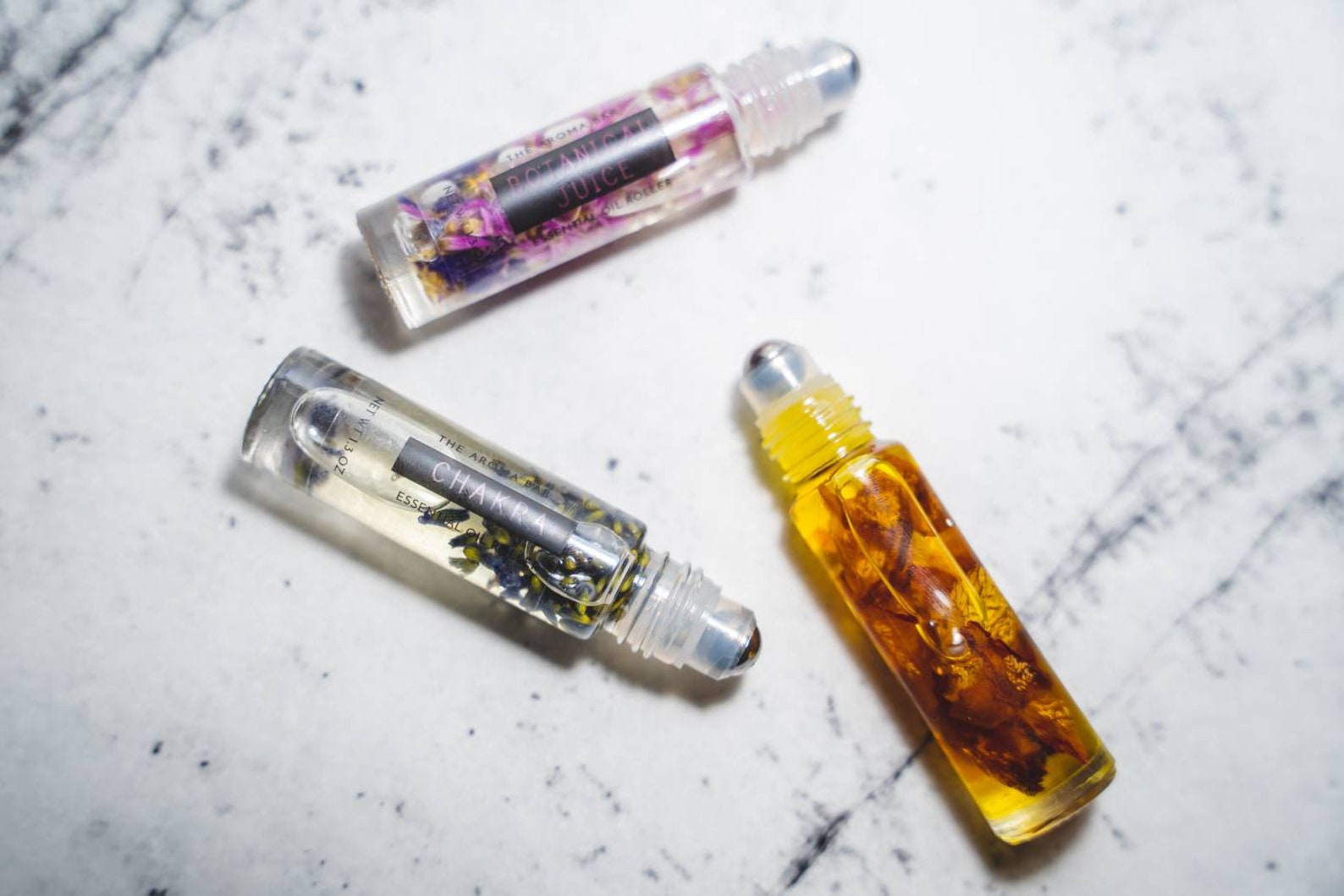 Essential Oil Roller Blends 10 ml Natural Perfume Etsy