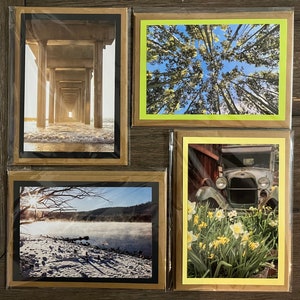 Assorted Landschaftssammlung - (4er Set) Fotografie Grußkarten | Schreibwaren