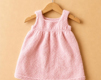 Baby Sweater Dress PDF Pattern instant download