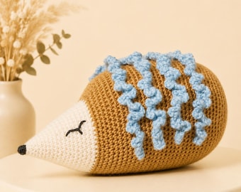 Crochet Hedgehog PDF Pattern – Amigurumi Woodland Toy Instant Download
