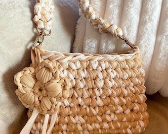 handgjord boho-väska