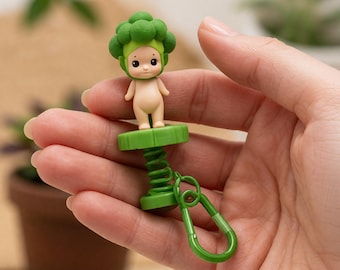 Fruit and Vegetable Keychain, 3D Printed Cute Food Keyring, Mini Fruit Charm, Kawaii Bag Accessory, Unique Gift for Foodie, Lover Gift