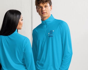 Nurse Quarter-Zip Mid-Layer | Kinder Krankenschwester Fleece | Klinische Rotationsoberbekleidung | Professionelle Bekleidung