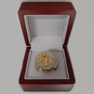 2009 Los Angeles Lakers Kobe Bryant "Black Mamba" Championship Replica Ring with Display Box